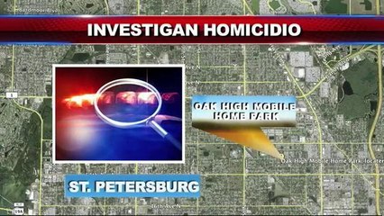 Investigan homicidio en St. Petersburg