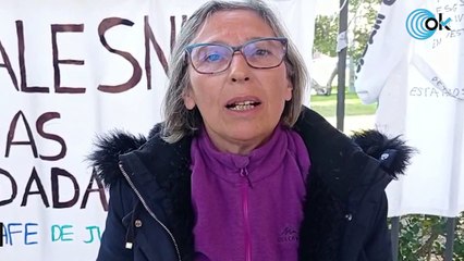 Acampada contra Yolanda Díaz: las cuidadoras de los dependientes se hartan de su precariedad laboral