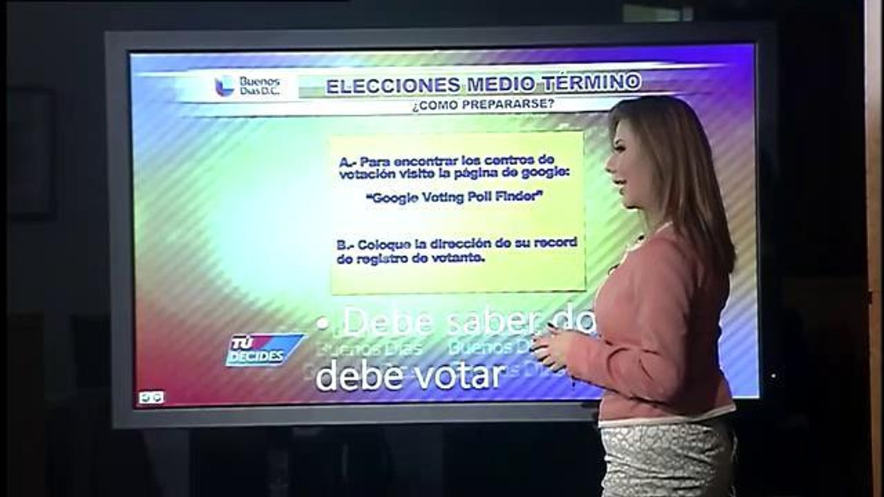 Prepárese para ir a votar