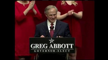 El republicano Greg Abbott será el próximo gobernador de Texas