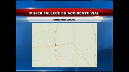 Mujer fallece en accidente vial