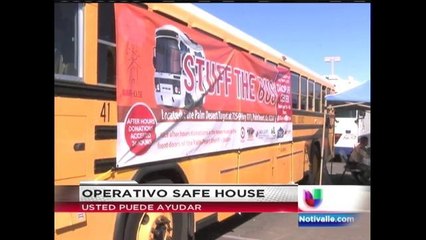 Autoridades solicitan donativos para el operativo Safe House