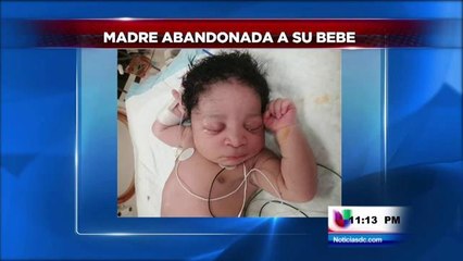 Madre abandona a su bebé recién nacida