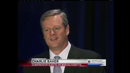 Charlie Baker es el nuevo gobernador de Massachusetts