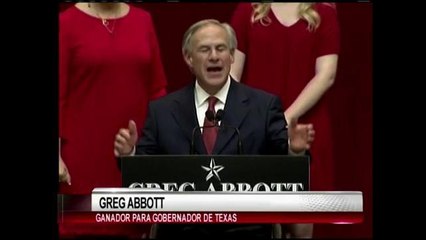 El republicano Greg Abbott será el próximo gobernador de Texas