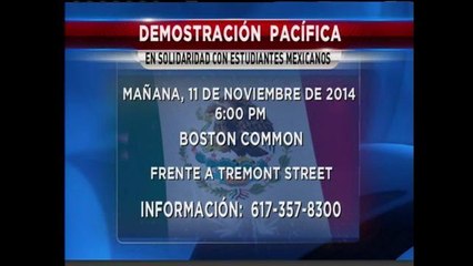 Mexicanos de Boston se reunirán en solidaridad