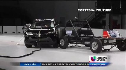 Página Web sobre seguridad en automóviles