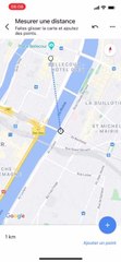 Mesurer une distance sur Google Maps