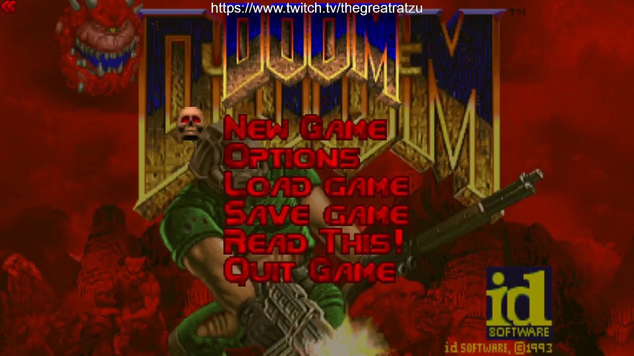 Chatzu Plays Doom (1993) Episode 3 - Going Down