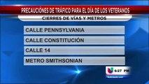 Cerraran calles para el concierto del valor el día de los veteranos