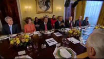 El presidente Barack Obama se reunió con líderes políticos