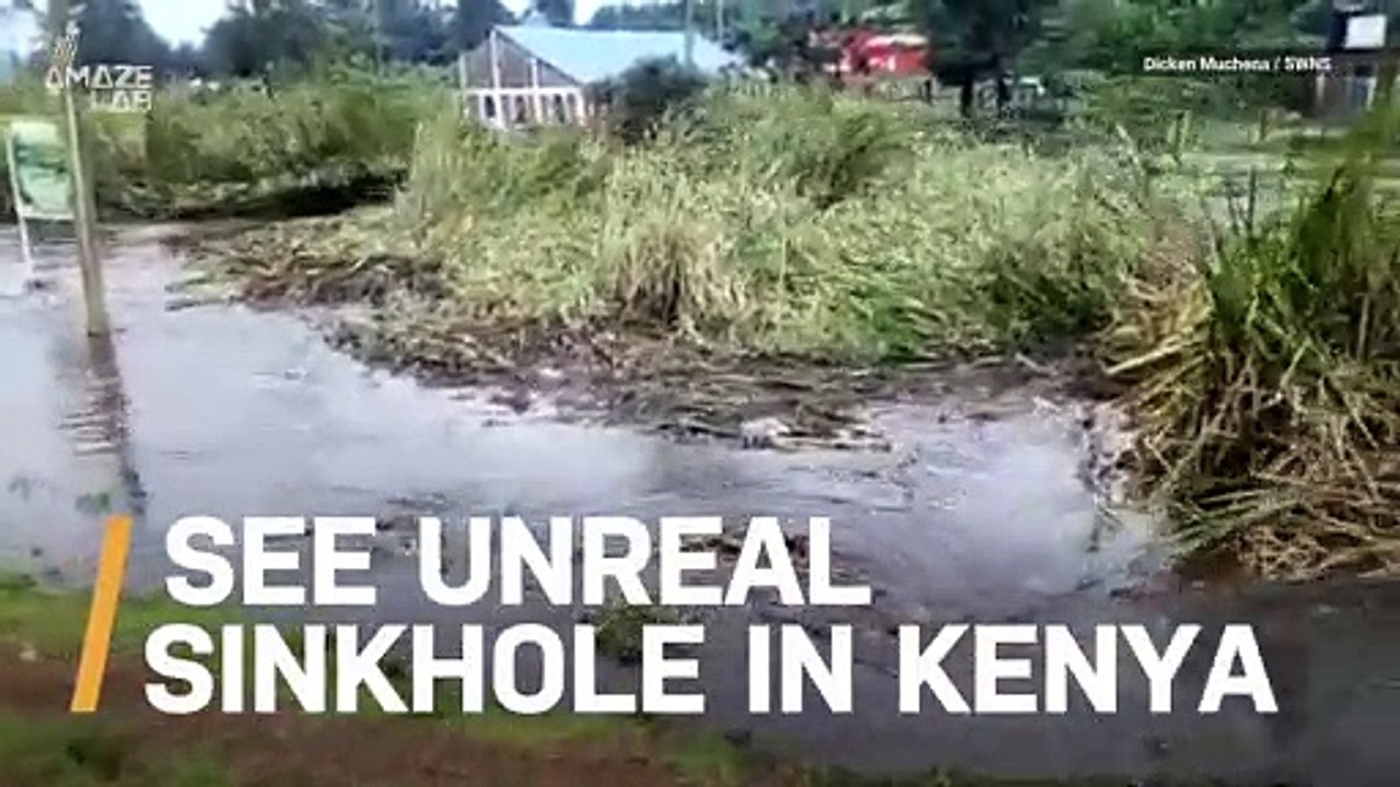 This Incredible Swirling Sinkhole Devours Mud and Grass