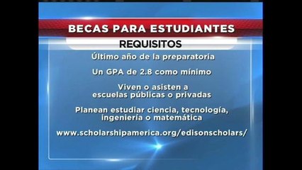Anuncian la inscripción para becas estudiantiles