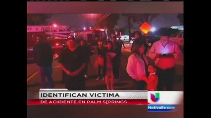 Identifican a la víctima de un accidente