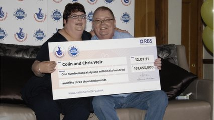 Le couple qui avait remporté 180 millions d'euros à l'Euromillions divorce