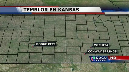 Temblor en Kansas