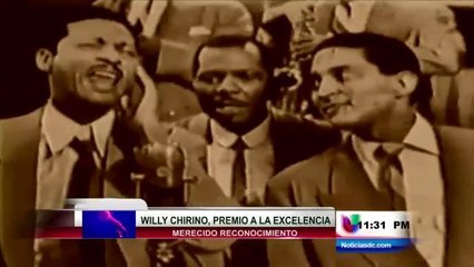 Willy Chirino, premio a la excelencia musical