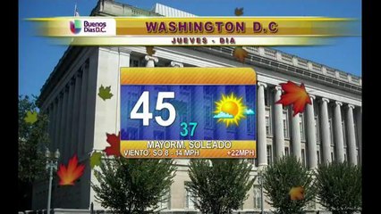 DC: Continúan la bajas temperaturas