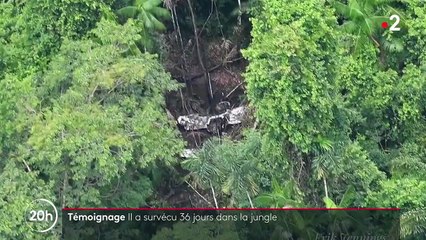Témoignage : comment Antonio Sena a survécu durant 36 jours dans la jungle