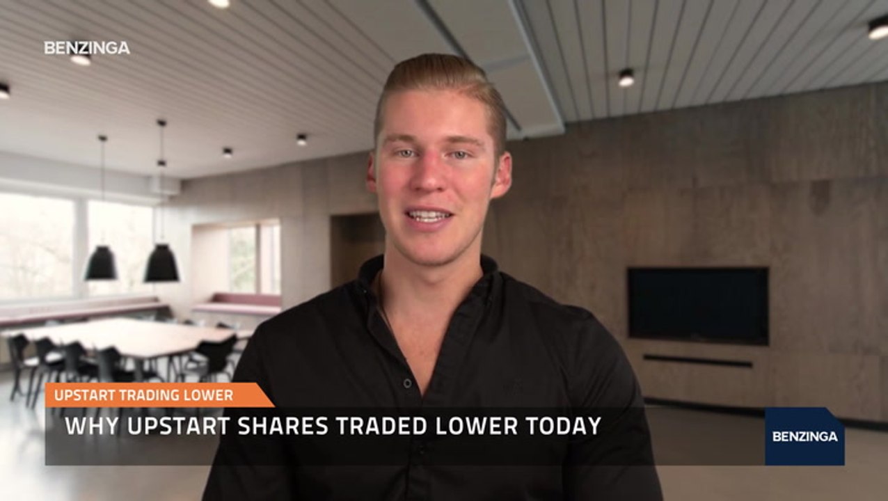 Upstart Trading Lower