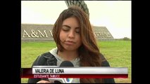 Estudiantes universitarios se solidarizaron por la situación mexicana
