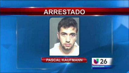 Orlando: Arrestan a Pascal Kaufmann