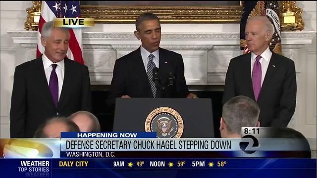 Defense Secretary Chuck Hagel Resigns