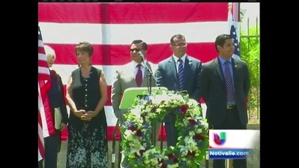 Organizan ceremonia para recordar a agentes caídos