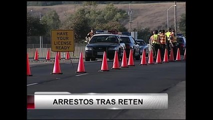 Retén de sobriedad deja varios detenidos