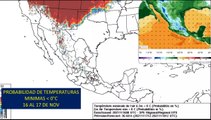 Clima de hoy martes: Temperaturas por debajo de los 0 GC en zonas montañosas del norte y centro de México