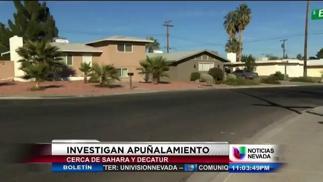 Las autoridades investigan apuñalamiento en Las Vegas
