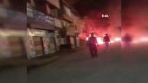 Mısır'da galeride yangın: çok sayıda otomobil alevlere teslim oldu
