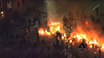 A Night Of Protests Continue Across Country