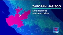 Secuestran a dos marinos en Zapopan, Jalisco