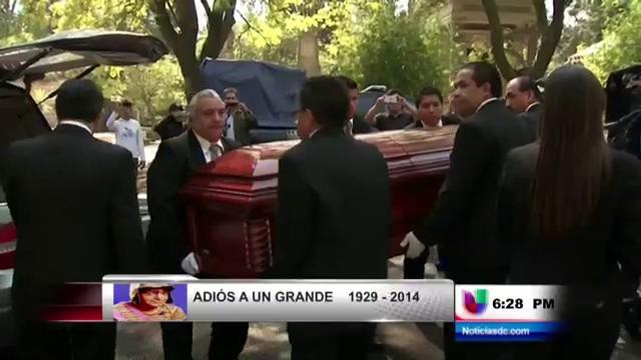 El adiós a un grande, la despedida de Chespirito
