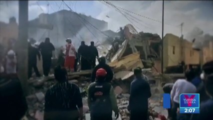 Suman dos muertos por la explosión en la colonia Pensil