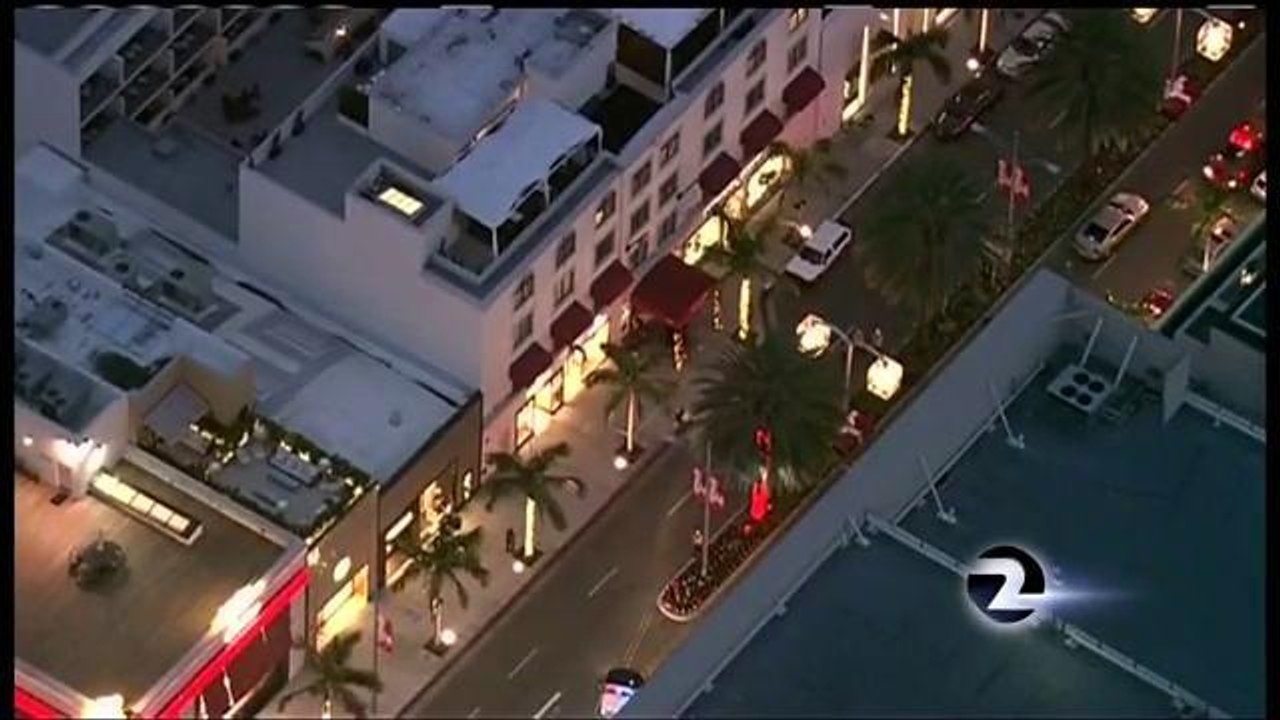 Beverley Hills Bank Robbery Shootout