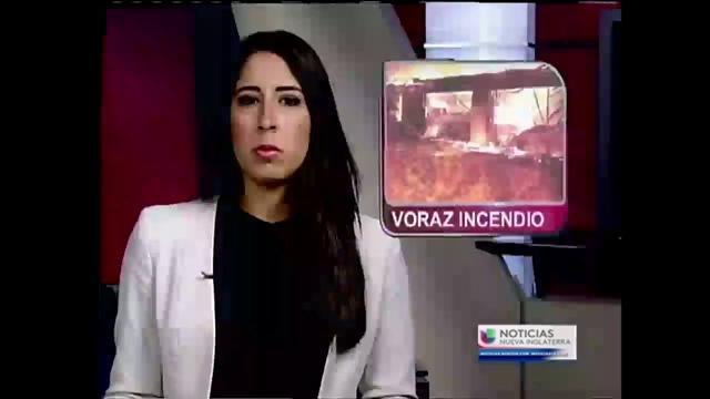 Voraz Incendio y personas damnificadas