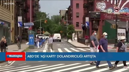 ABD'de Aşı Kartı Dolandırıcılığı Artışta