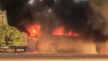 Polk: Se incendia autobús escolar