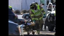 Una persona resulta lesionada tras accidente