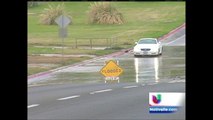 Varias calles siguen inundadas por las fuertes lluvias