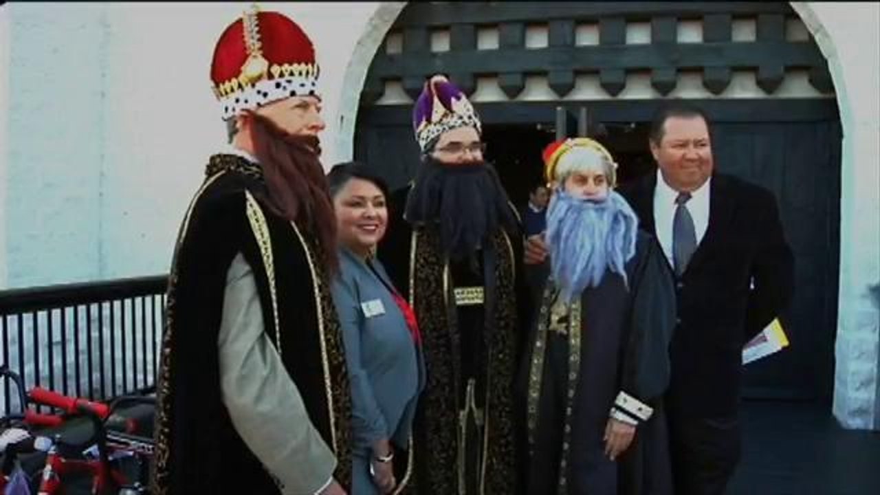 Los Reyes Magos visitan Kissimmee