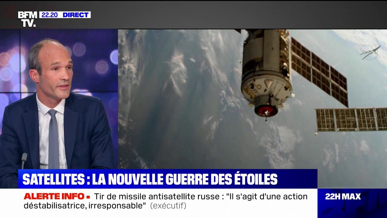 Tir de missile russe: pour le porte-parole du ministère des Armées, "le risque de collision avec l'un de nos satellites n'est pas nul"