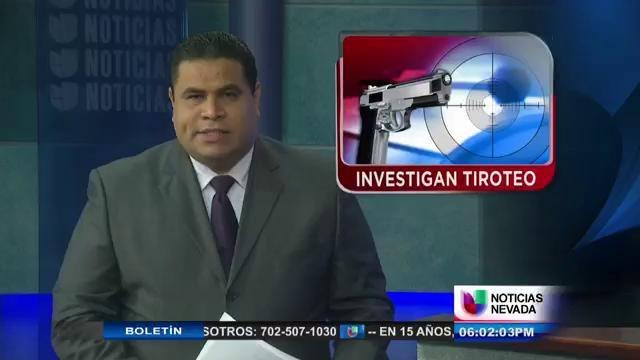 Buscan a sospechoso involucrado en un tiroteo en Sun Valley, NV