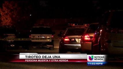 Muere persona en tiroteo en Las Vegas
