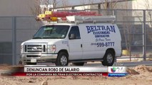 Denuncian casos de robo de salario dentro de la compañía Beltrán Electrical Contractor