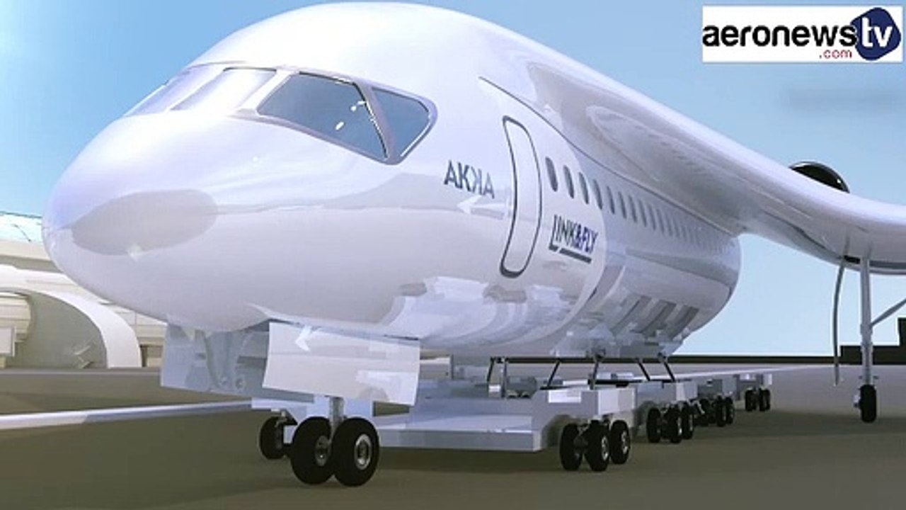 Avion à cabine interchangeable : 1er vol d'essai avec un modèle réduit