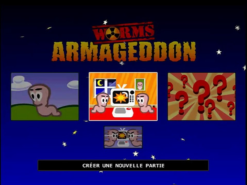Worms Armageddon online multiplayer - psx