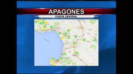 Apagones en la costa central